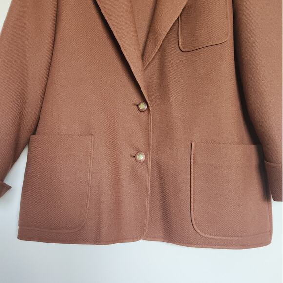 🔥SOLD🔥 Vintage Weinberg Paris Wool Blazer Jacket - Picture 5 of 9